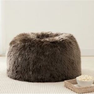 Pottery Barn Plush Faux Fur Bean Bag Cover